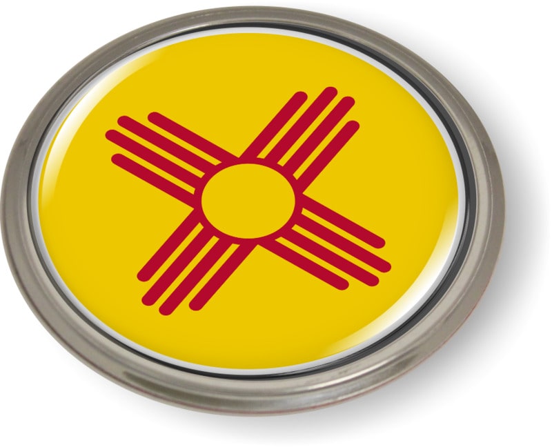 New Mexico - State Flag Emblem
